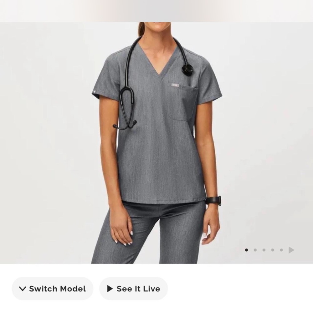 Figs Scrub Top